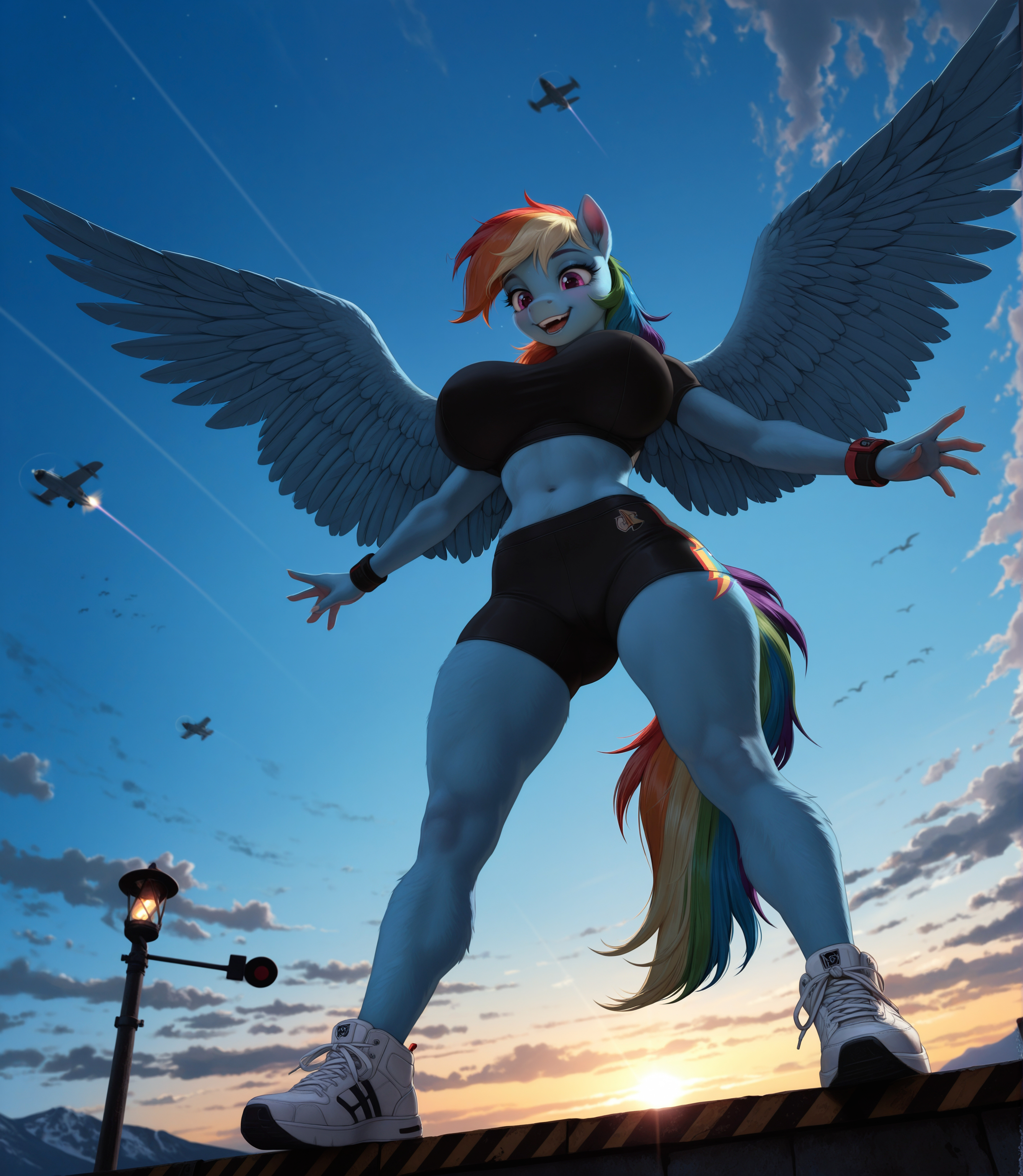 Rainbow Dash #06 Double Sided Card