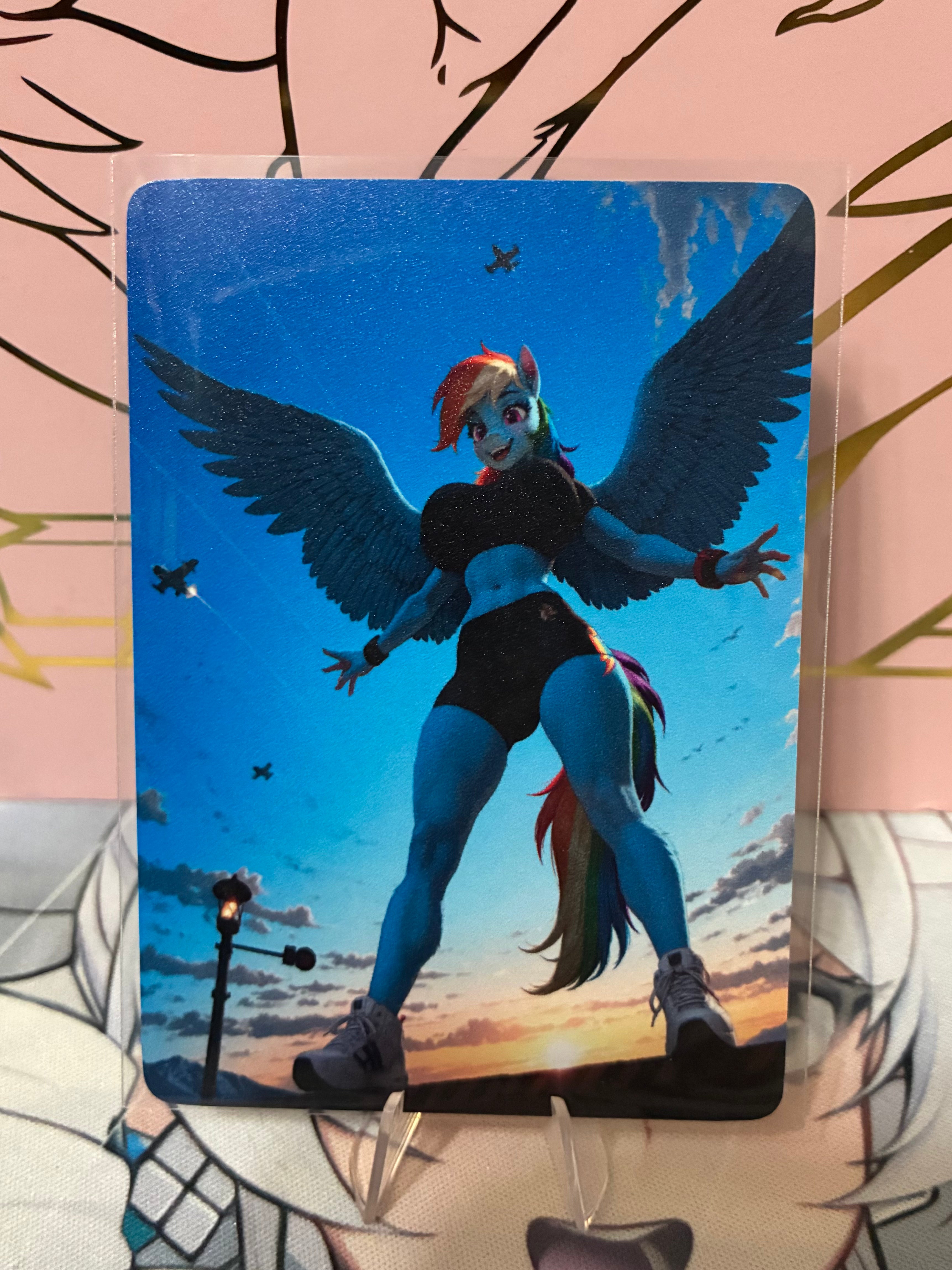 Rainbow Dash #06 Double Sided Card