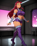 Star Flame #02 Double Sided Card