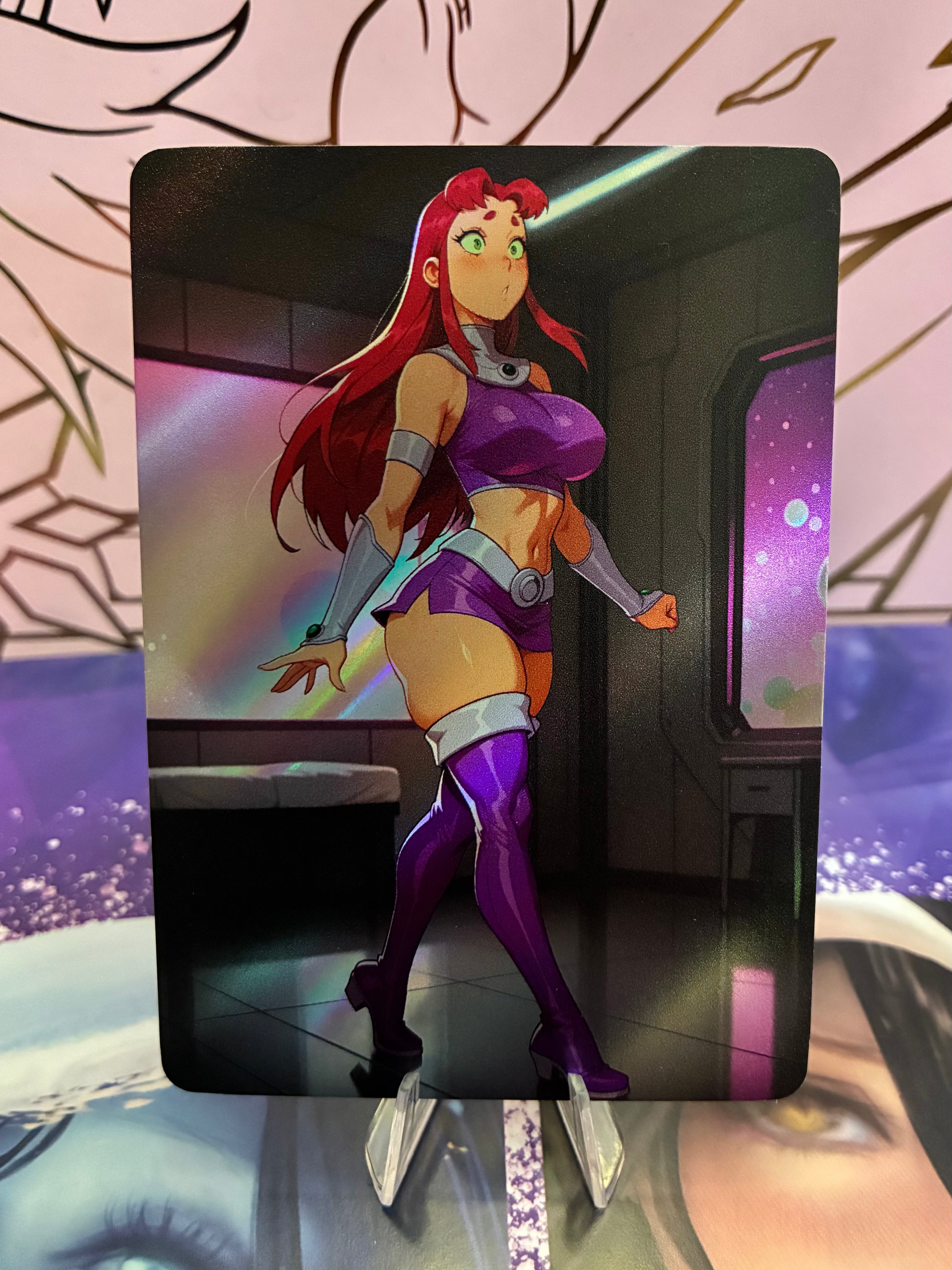 Star Flame #02 Double Sided Card