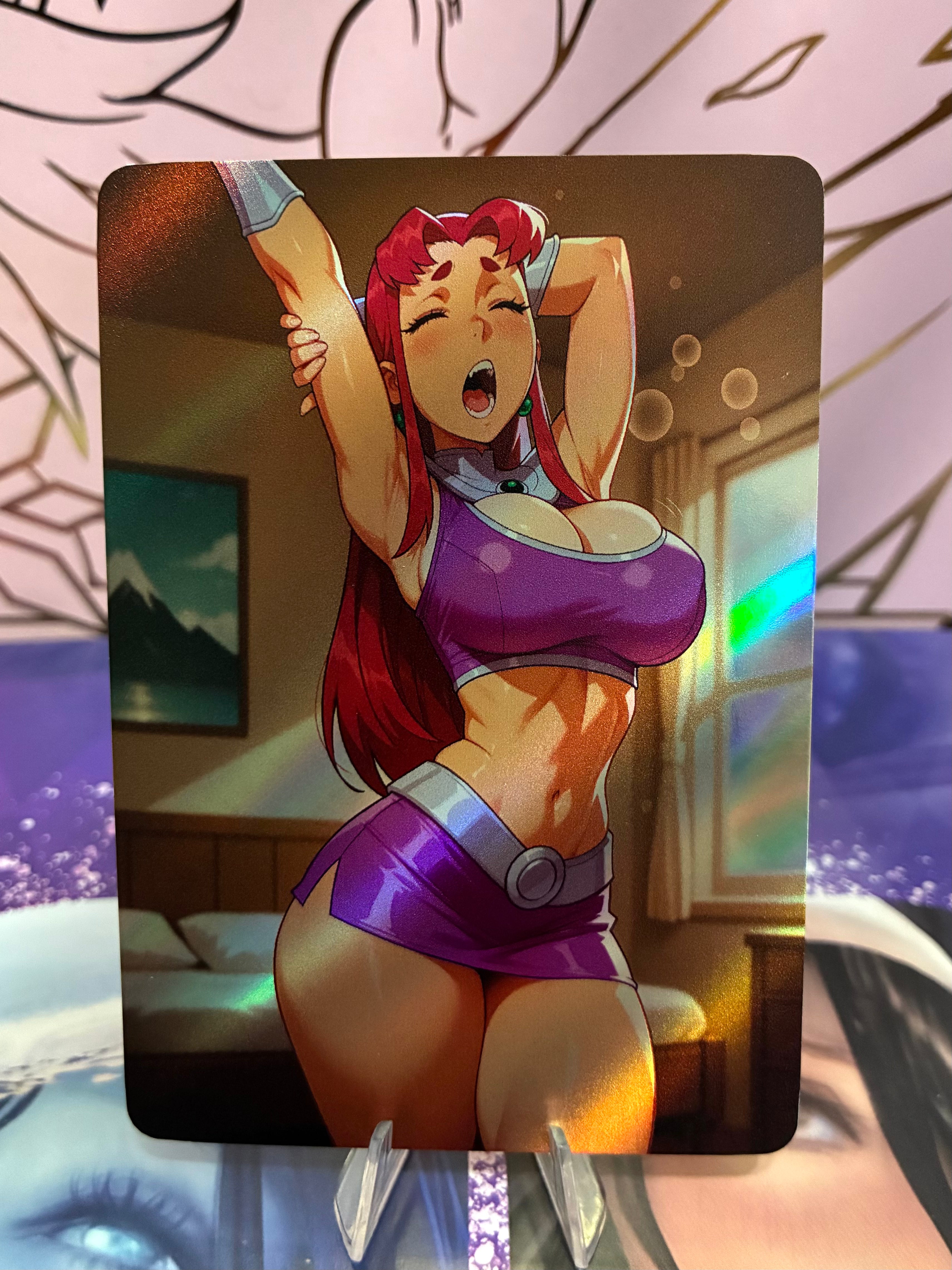 Star Flame #07 Double Sided Card